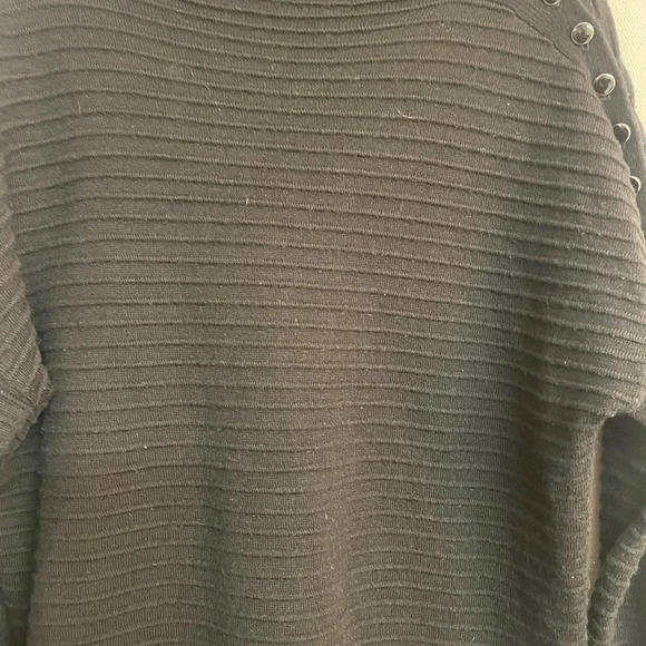 Tahar black tunic sweater size small - Picture 4 of 8